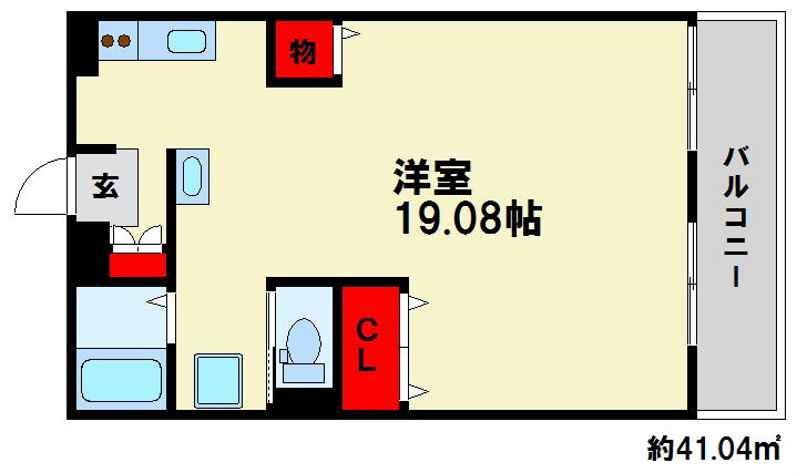 プレースコート  間取図　※現状優先