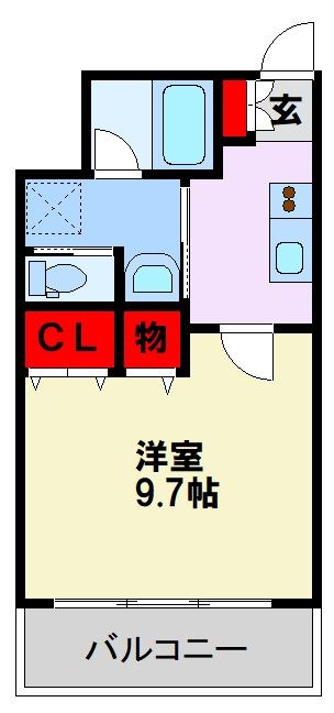 エンクレストけやき通り 間取り