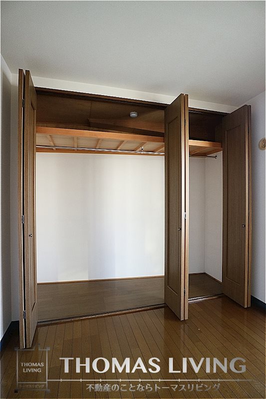 アーベイン川津 大容量のクローゼット。荷物の多い方もご安心下さい。