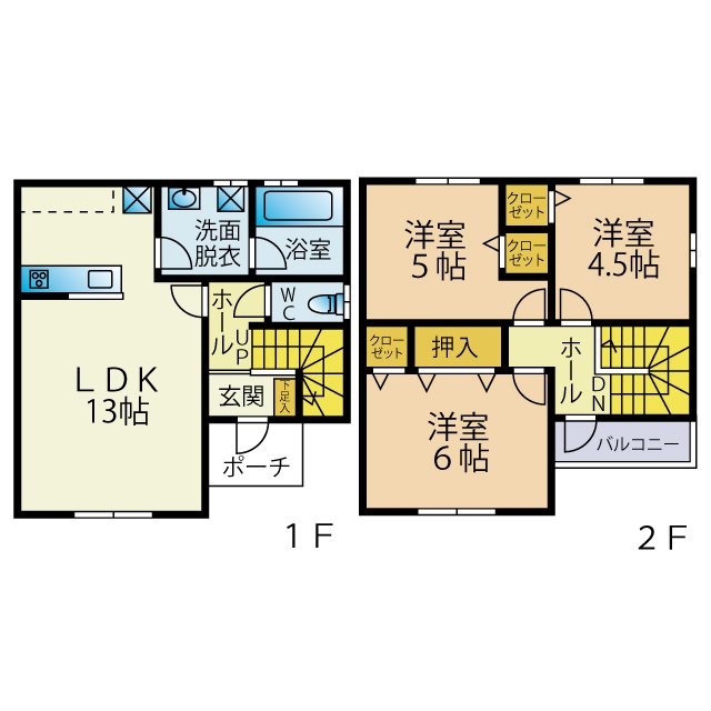 フロールサラ Ⅰ 間取り