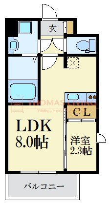 アスシード大手門 間取り