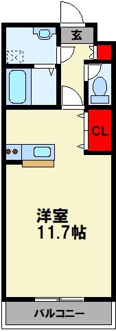 エスポアールOGAWA 間取り