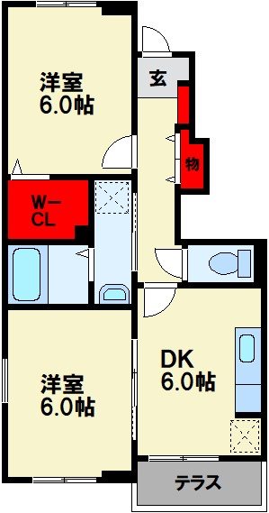 エデウス A・Y 間取り