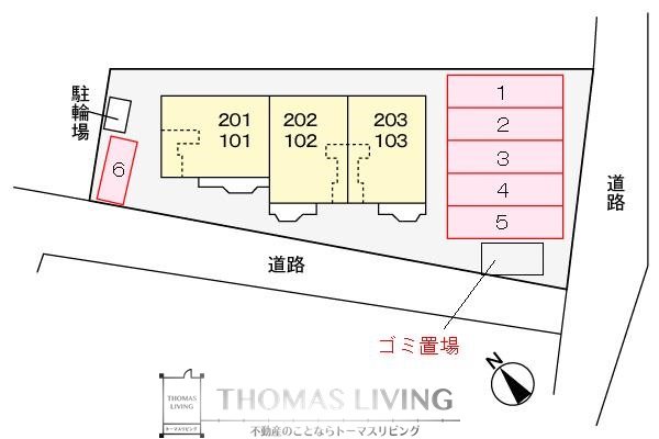 アールフォーレ伊岐須 駐車場