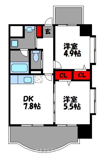 S-FORT箱崎東 反転タイプ