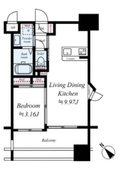 サヴォイセントオブガーデン 間取図