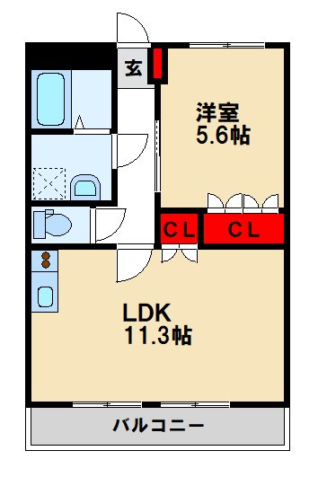 メゾンドコンフォースⅠ 反転型