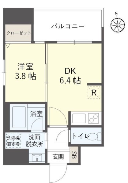 タワーズ香椎駅前 間取り図