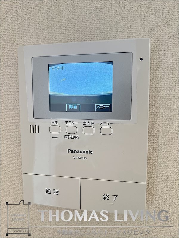 ローズヒルズ モニターインターフォン御座いますよ。