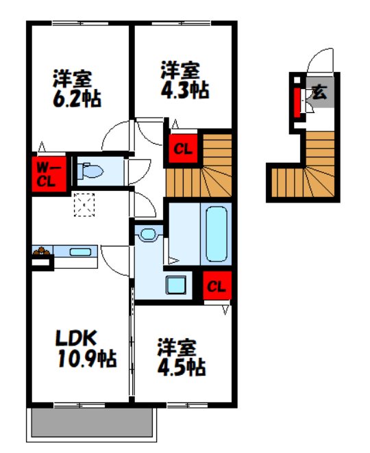 コンフォール　マーク 間取り