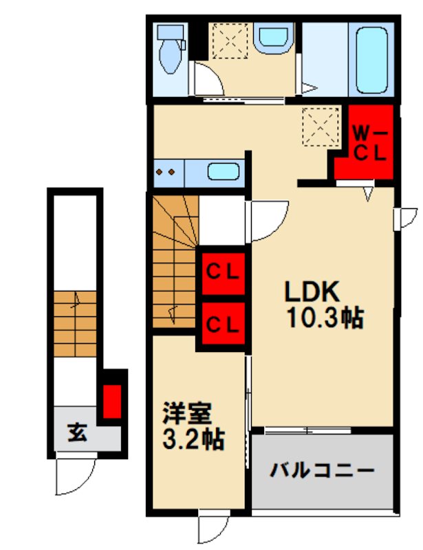 ステラ鳥栖 間取り