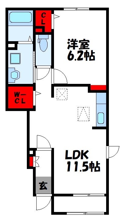 グランウィステリアⅡ 間取り