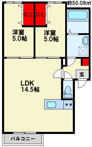 Mレザン 間取り　※現状優先