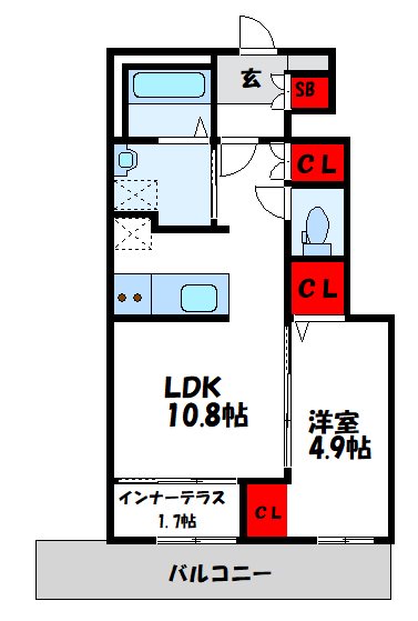 グランド　ウッズ　クッチーナ 間取り