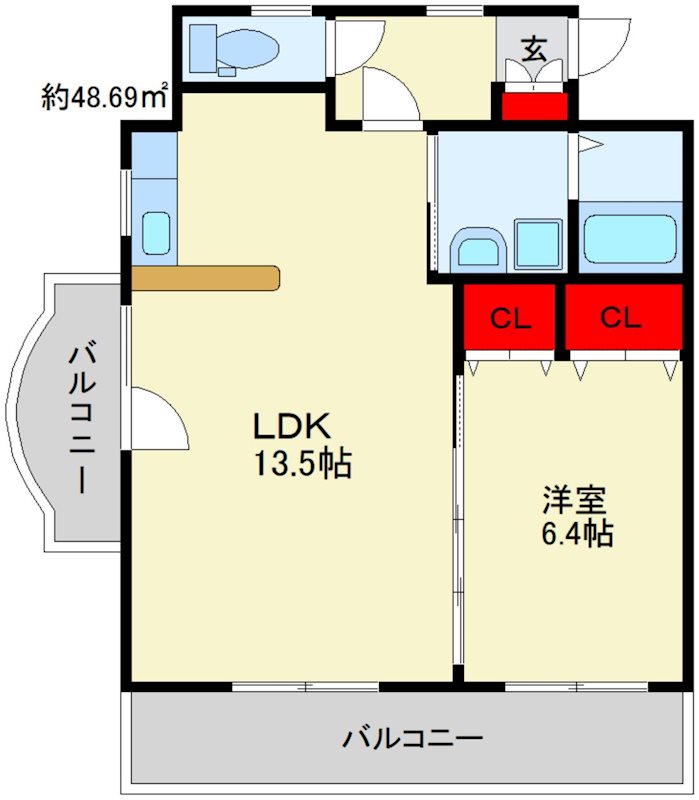 HWT横田 間取り