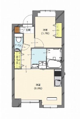 エンクレストけやき通り 間取り