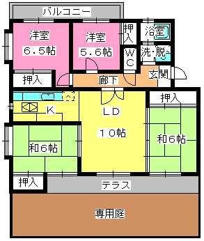 カルチェ南室見 間取り