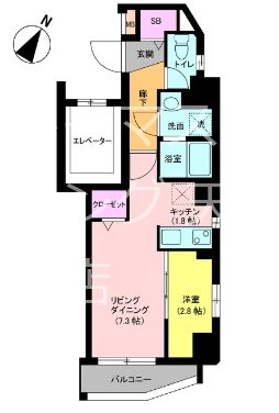 アストア薬院 間取り