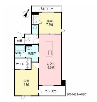 FORENA TERRACE 大橋 間取り