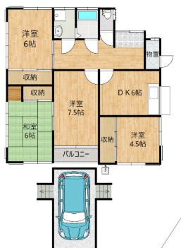 青山1丁目戸建 間取り