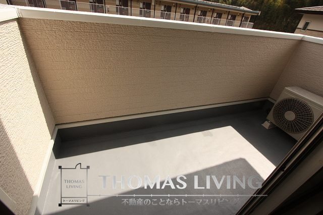 ラマージュ A 陽当り良好のバルコニーです。