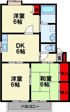 ヴィブレ A棟 間取り