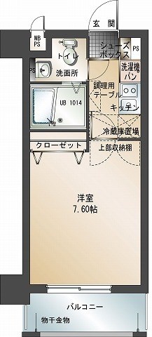 エンクレスト六本松 間取り図