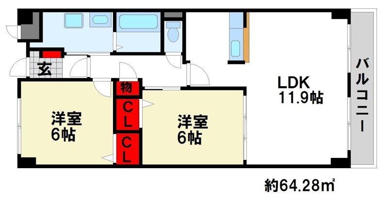 コモドパラッツォ 間取り