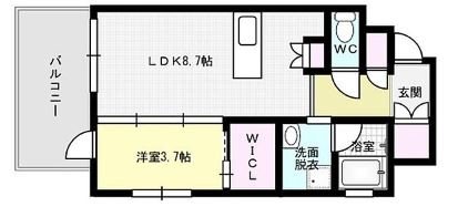 サンヒルズ博多 間取り