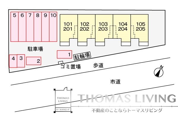 ノイ プロメナーデ 駐車場
