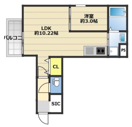 Alphy Court 間取り