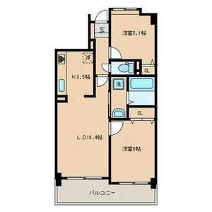シュロスブルーメ大濠 間取り