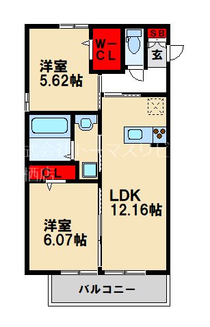 グレイスペアランス 間取り