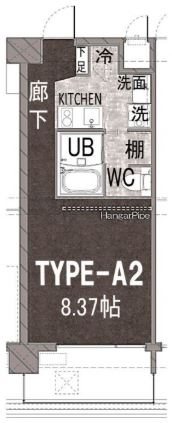 クラッシー博多 間取図です