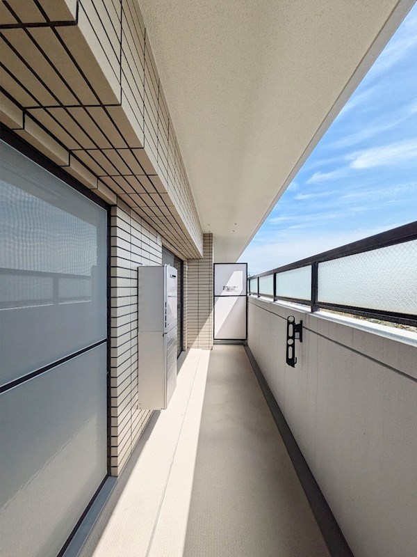 アクシオン城南 ベランダ