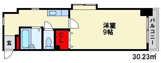 ヴィラ２１ 間取り図