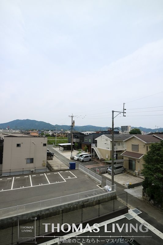 アルファステイツ飯塚駅 バルコニーの眺めが良いです。