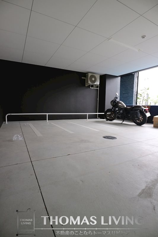 アルファステイツ飯塚駅 バイクがおけるスペースがあります。