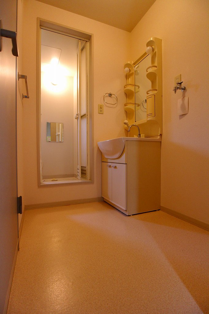 メゾン・フルールE 洗面脱衣所※別号室の写真です。