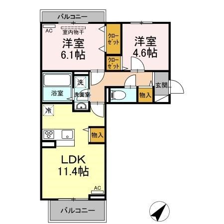 エルドラード上長尾  間取り