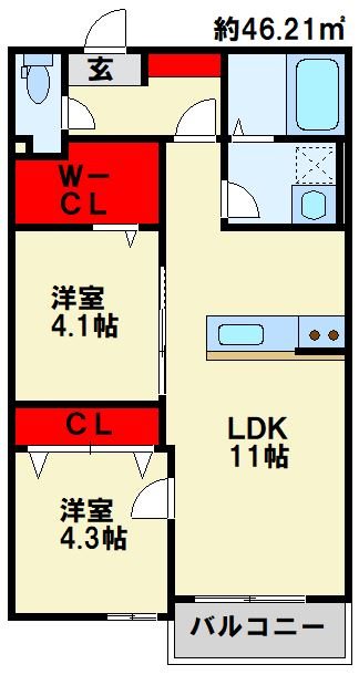 ヴェルジュ博多レジデンシャルスイート 間取り
