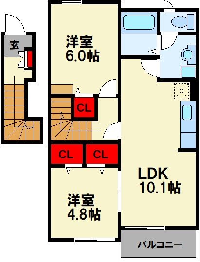 ベルフィオーレ A 間取り