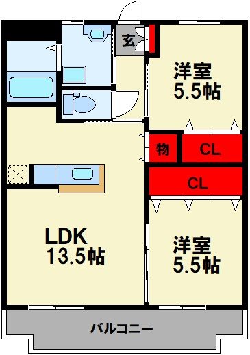ラディーチェ 間取り