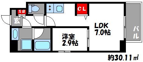 ウインステージ箱崎 間取り