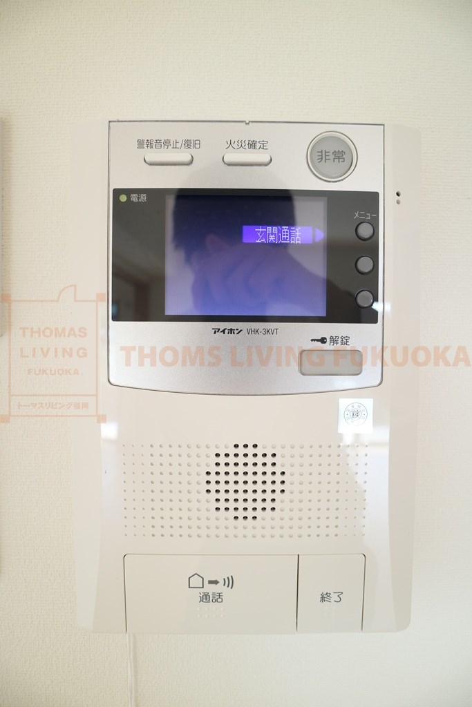 カラコレスⅤ モニターホン　別号室参考写真