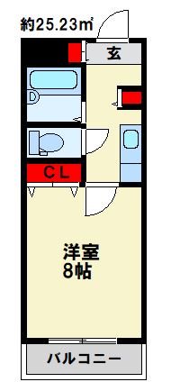 ヴィラ２１ 間取り図