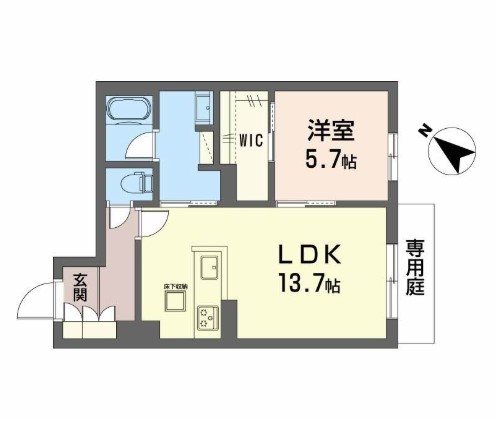 メゾンパルク清水 間取り