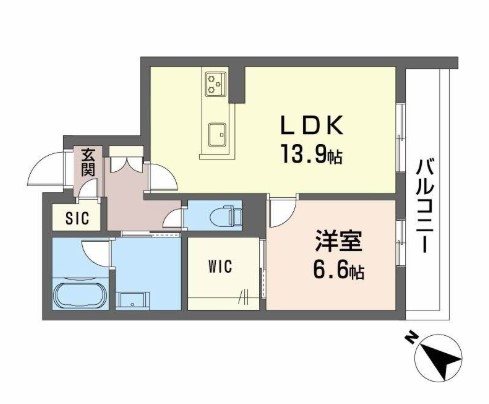 メゾンパルク清水 間取り