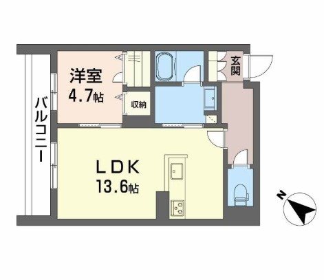 メゾンパルク清水 間取り