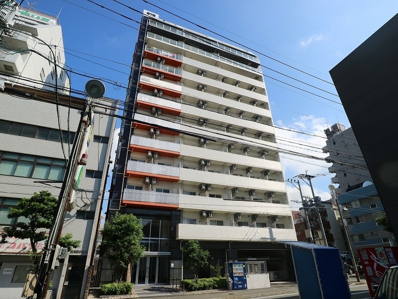 堂々たる外観。